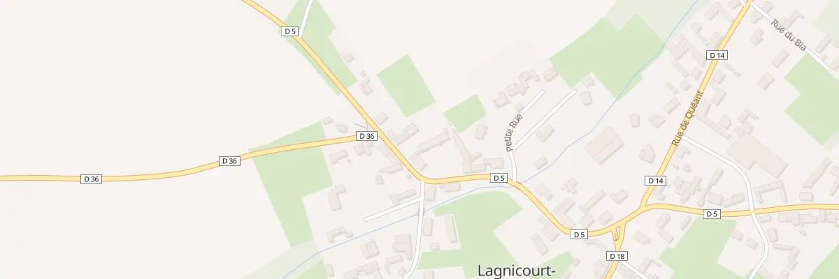 Plan du 4 Rue de la Chapelle à Lagnicourt-Marcel