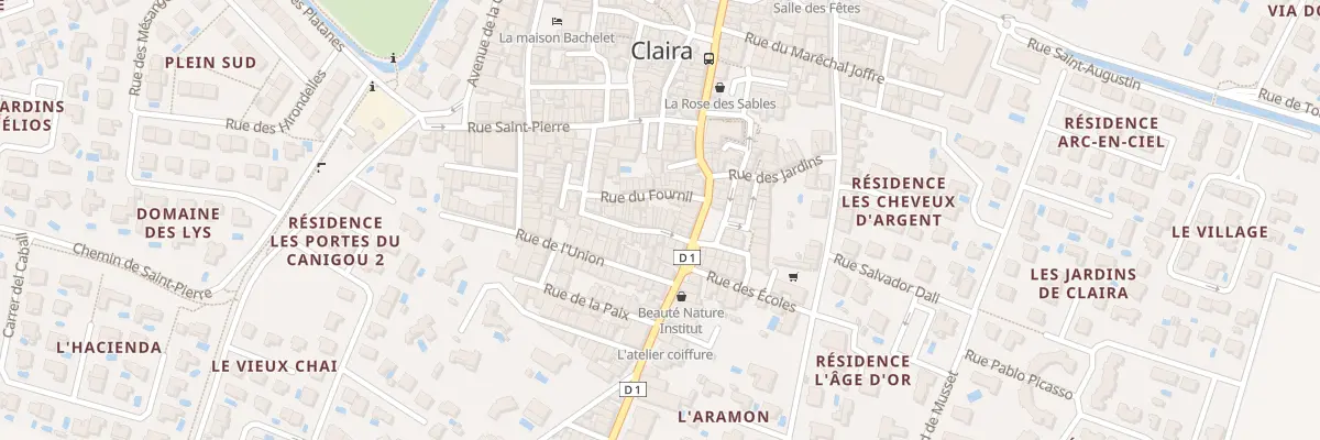 Plan du 12 Rue de l’Anguille à Claira