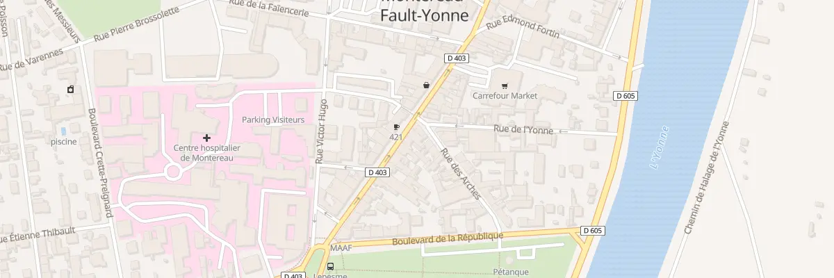 Plan du 4 Rue des Arches à Montereau-Fault-Yonne