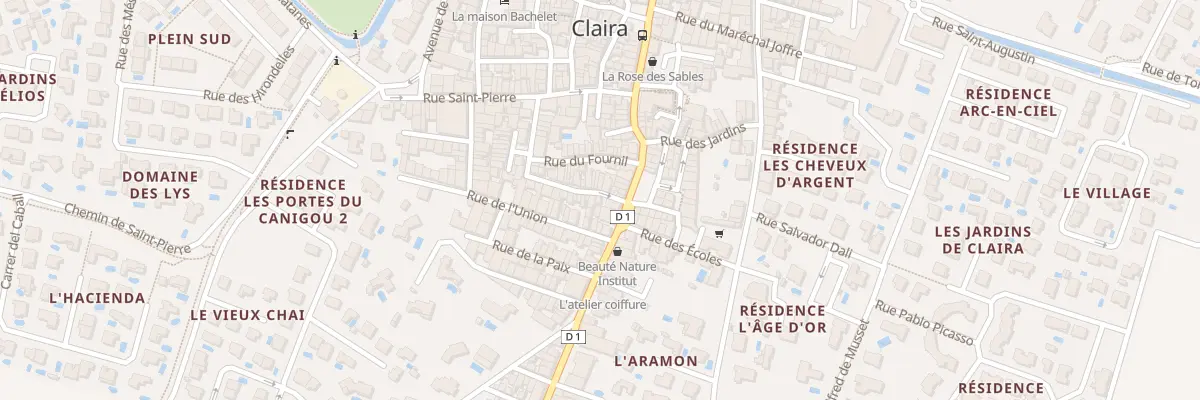 Plan du 5 Rue de l’Anguille à Claira