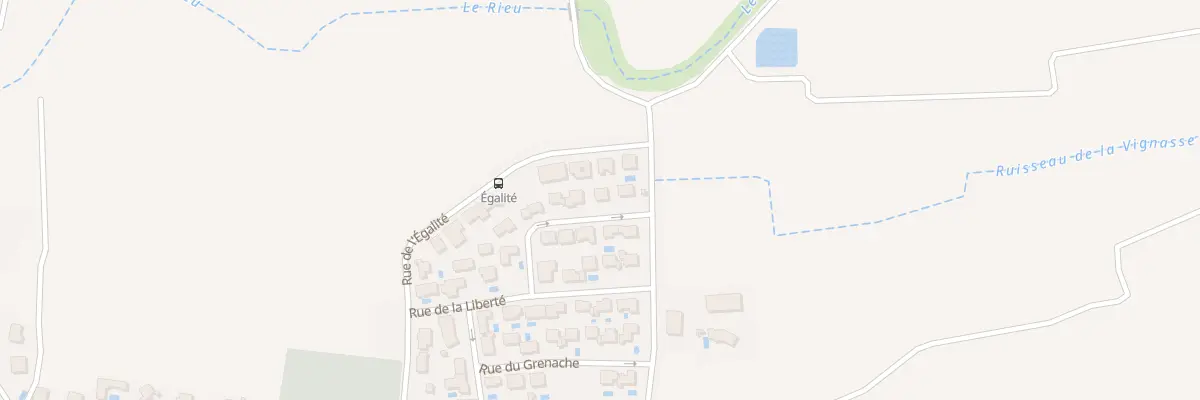 Plan du 11 Rue de la Fraternité à Roquefort-des-Corbières