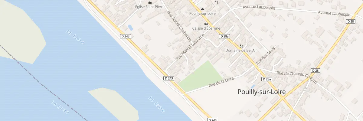 Plan du 16 Rue Marcel Labaume à Pouilly-sur-Loire