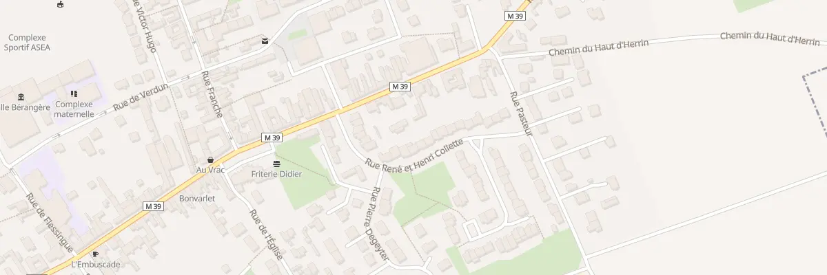 Plan du 19 Rue Collette à Allennes-les-Marais