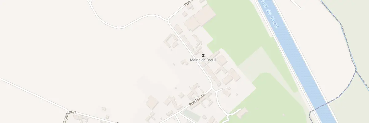Plan du 1 Rue du Coq En Fosse à Breuil