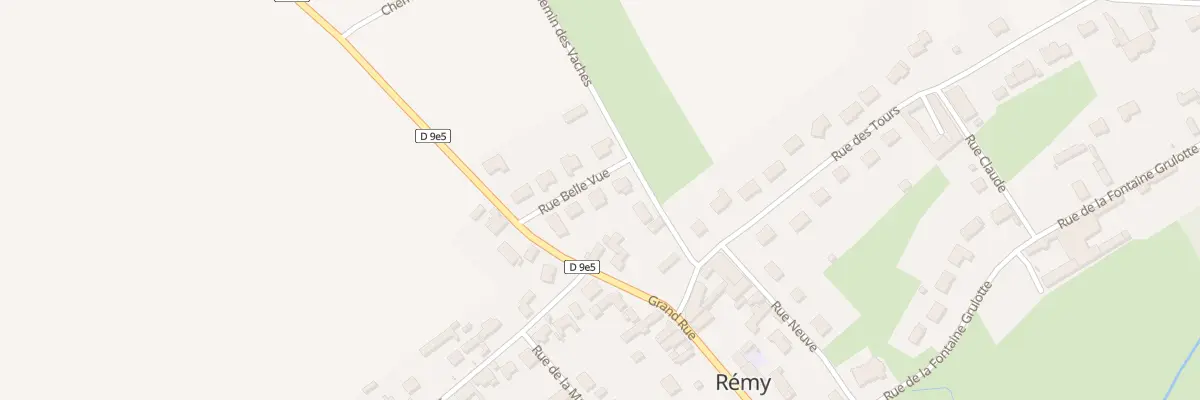 Plan du 6 Rue Belle Vue à Rémy