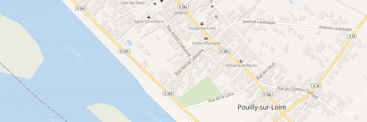 Plan du 15 Rue Marcel Labaume à Pouilly-sur-Loire