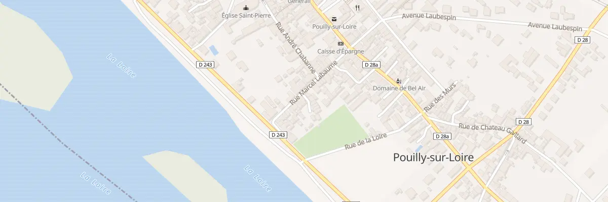 Plan du 20 Rue Marcel Labaume à Pouilly-sur-Loire