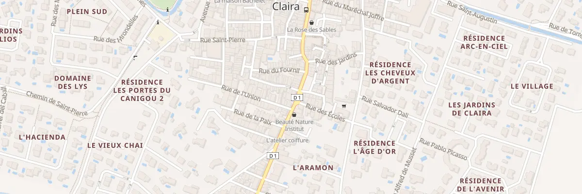 Plan du 36 Av de l’Agly à Claira