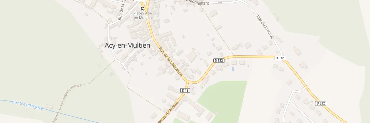 Plan du 51 Rue de la Libération à Acy-en-Multien