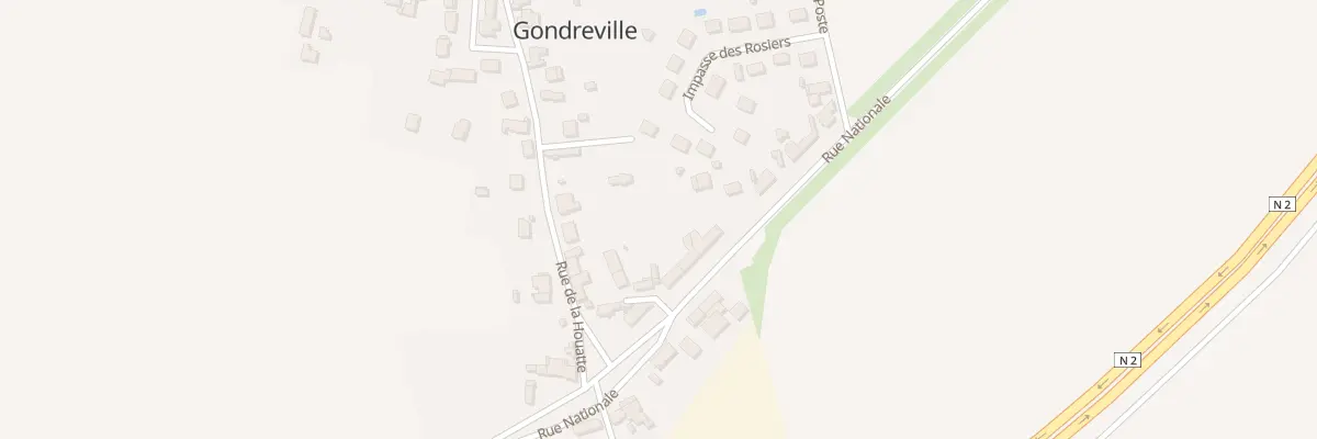 Plan du 17 Rue Nationale à Gondreville