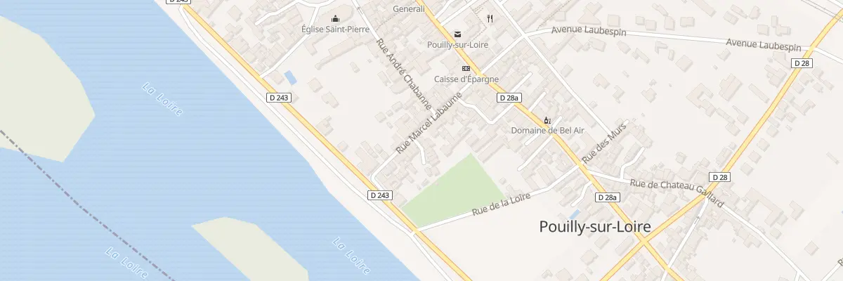 Plan du 22 Rue Marcel Labaume à Pouilly-sur-Loire