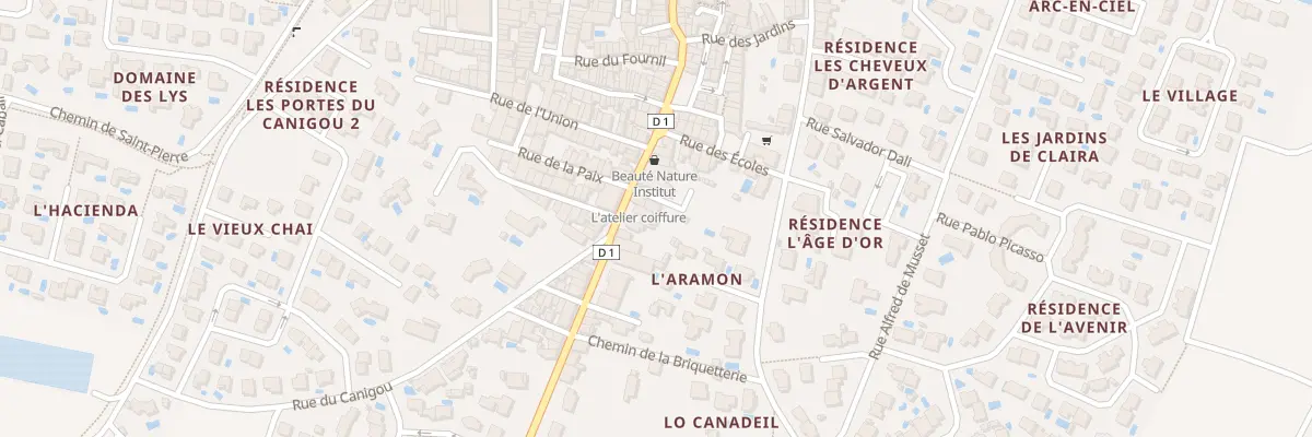 Plan du 35B Av de l’Agly à Claira