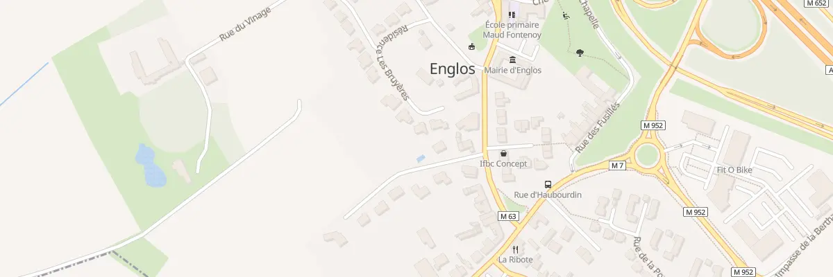 Plan du 2 Res Les Bruyères à Englos