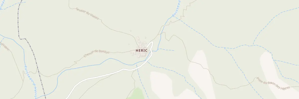 Plan du 5265 Heric à Rosis