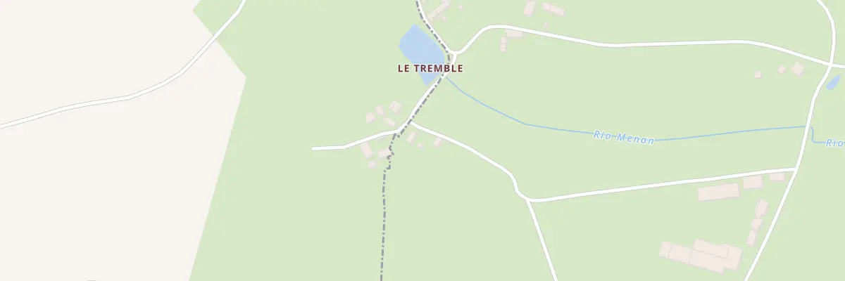 Plan du 5001 Village du Tremble à Neure