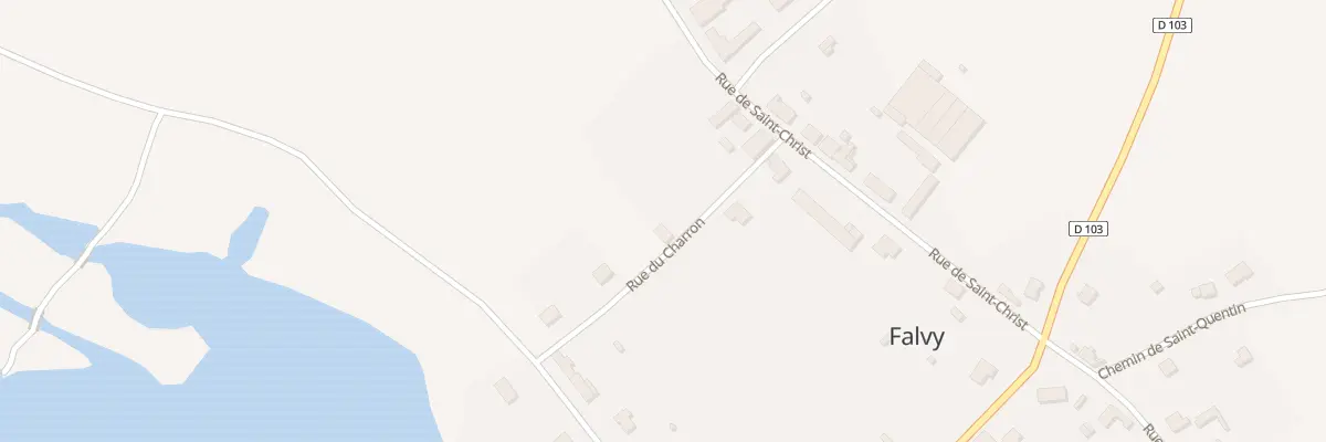 Plan du 4 Rue du Charron à Falvy