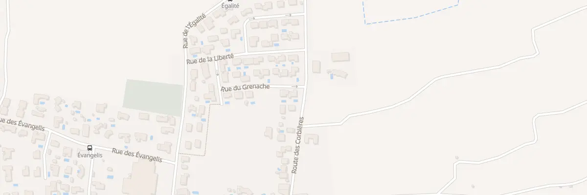 Plan du 14 Rue du Grenache à Roquefort-des-Corbières