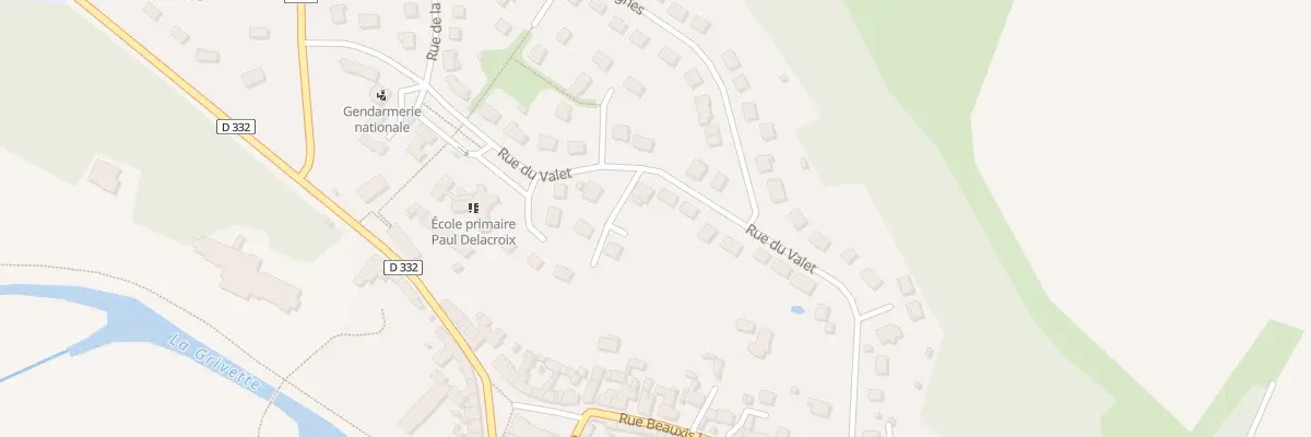 Plan du 19 Rue du Valet à Betz