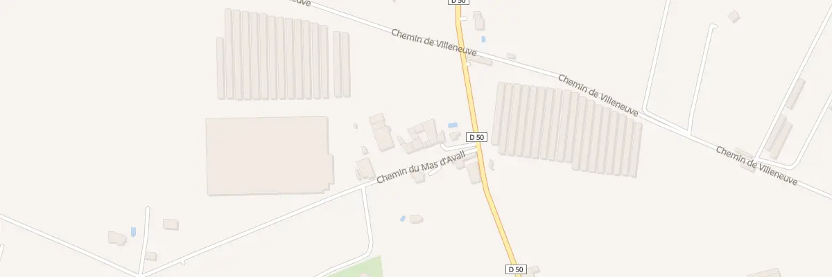 Plan du 8 Che du Mas d’Avall à Elne