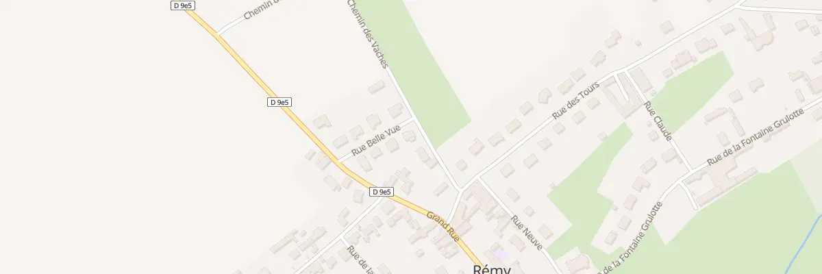 Plan du 8 Rue Belle Vue à Rémy