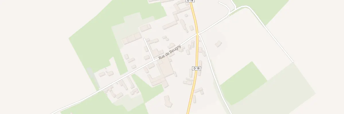 Plan du 3 Rue de Beugny à Lagnicourt-Marcel