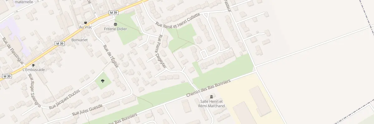 Plan du 17 Rue Pierre Degeyter à Allennes-les-Marais
