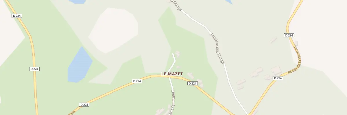 Plan du 4 Imp de la Dune à Échassières