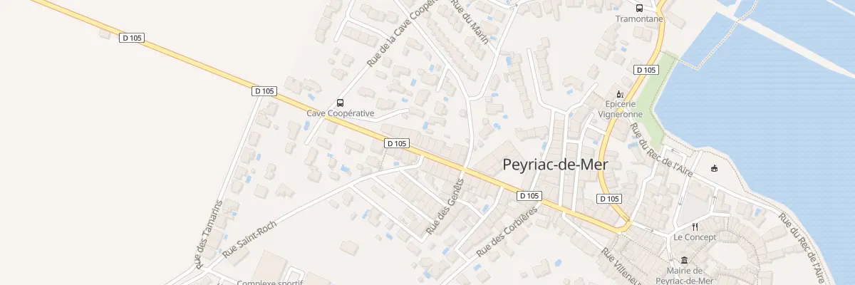 Plan du 36 Rue du Chemin Neuf à Peyriac-de-Mer