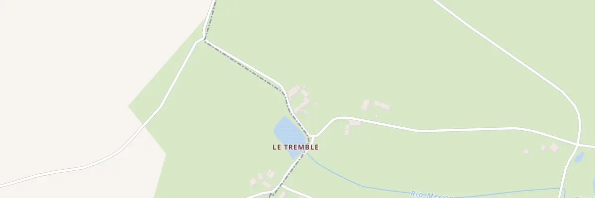 Plan du 8 Au Tremble à Neure
