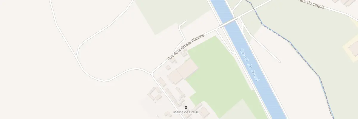 Plan du 2 Rue de la Grosse Planche à Breuil