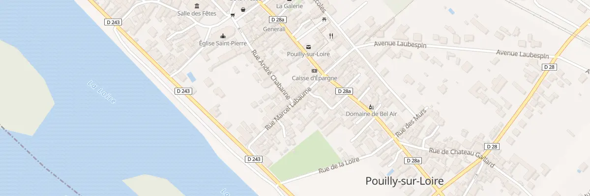 Plan du 19 Rue Marcel Labaume à Pouilly-sur-Loire