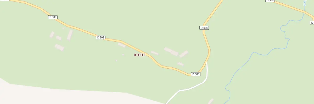 Plan du 4 Boeuf à Vernusse