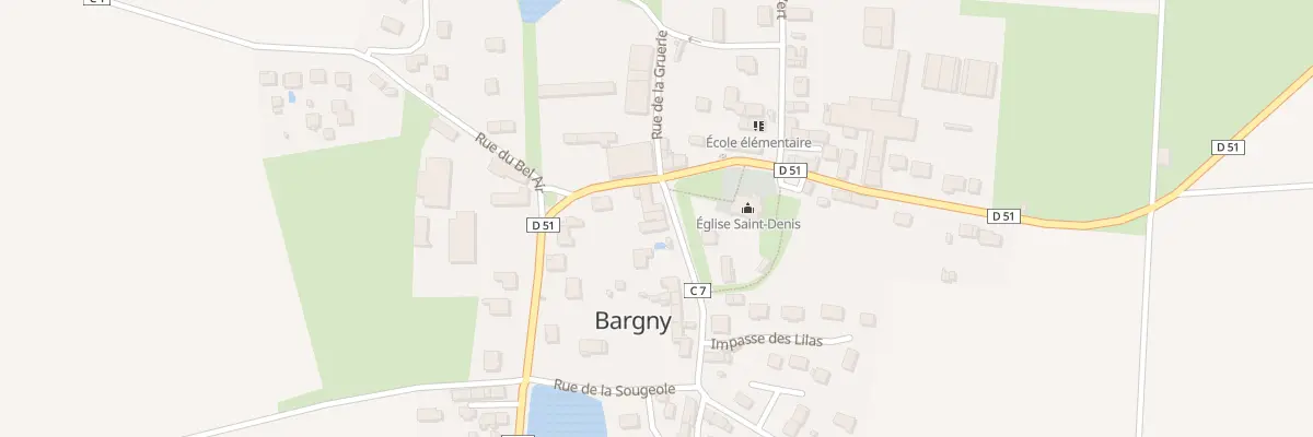 Plan du 20 Rue de la Clergerie à Bargny