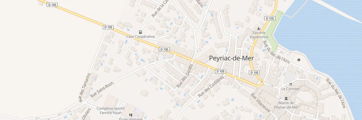 Plan du 33 Rue du Chemin Neuf à Peyriac-de-Mer