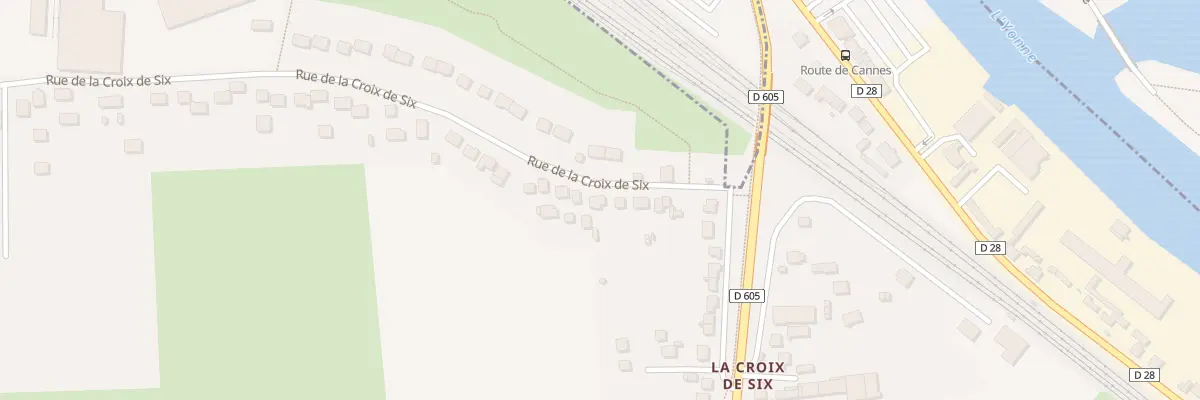 Plan du 102 Rue de la Croix de Six à Varennes-sur-Seine