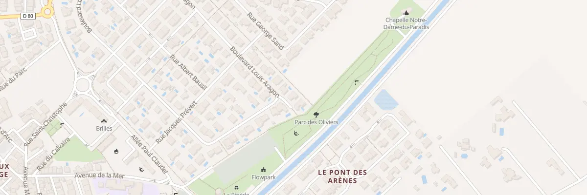 Plan du 71 Bd Louis Aragon à Corneilla-del-Vercol