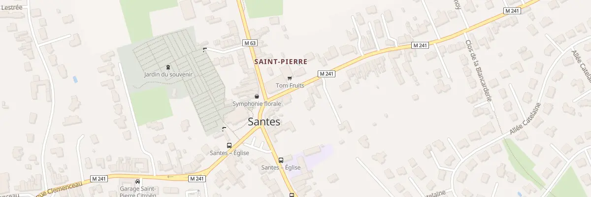 Plan du 4 Rue Marx Dormoy à Santes