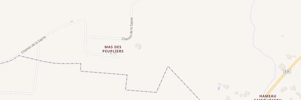 Plan du 1004 Bougariu Baix Sud à Claira