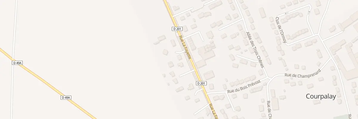 Plan du 31 Rue Lafayette à Courpalay