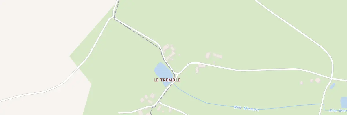 Plan du 6 Au Tremble à Neure