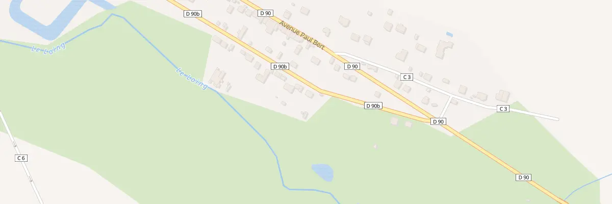 Plan du 20 Rue de la Garenne à Bléneau