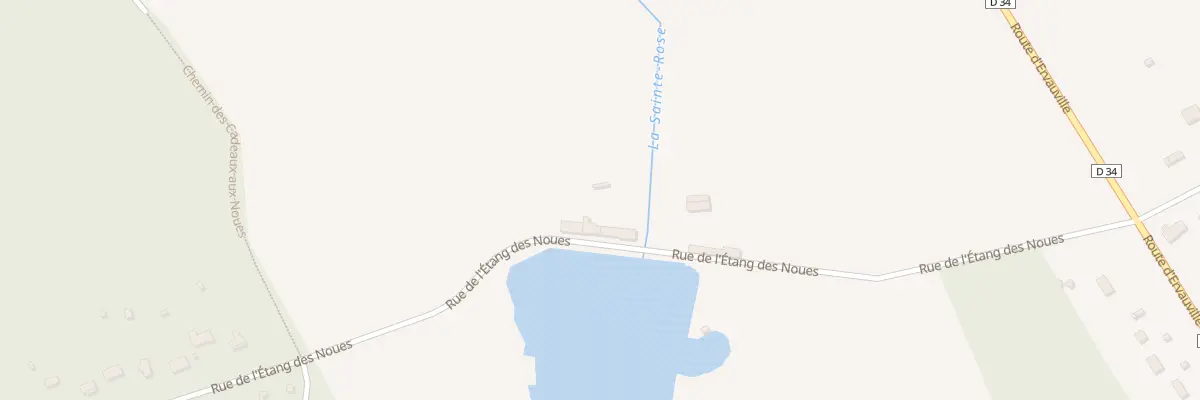 Plan du 895 Rue de l’Etang des Noues à Rozoy-le-Vieil