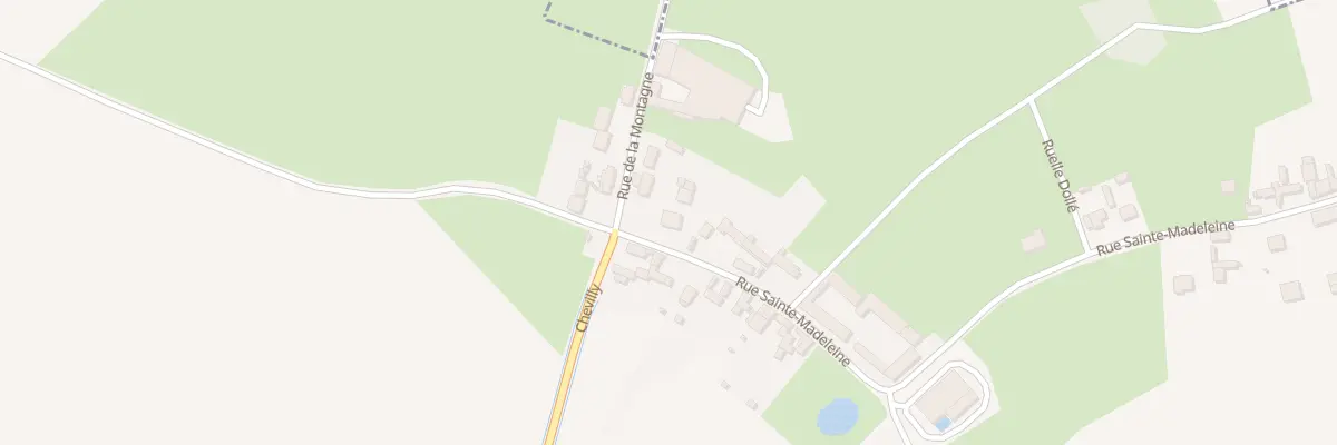 Plan du 1 Rue Sainte-madeleine à Catigny
