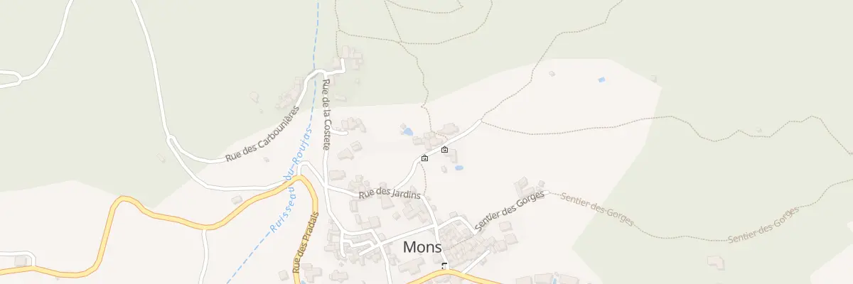 Plan du 5430 La Costete à Mons