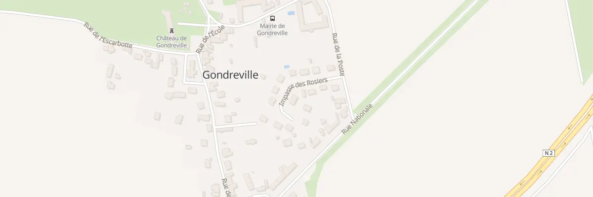 Plan du 11 Imp des Rosiers à Gondreville
