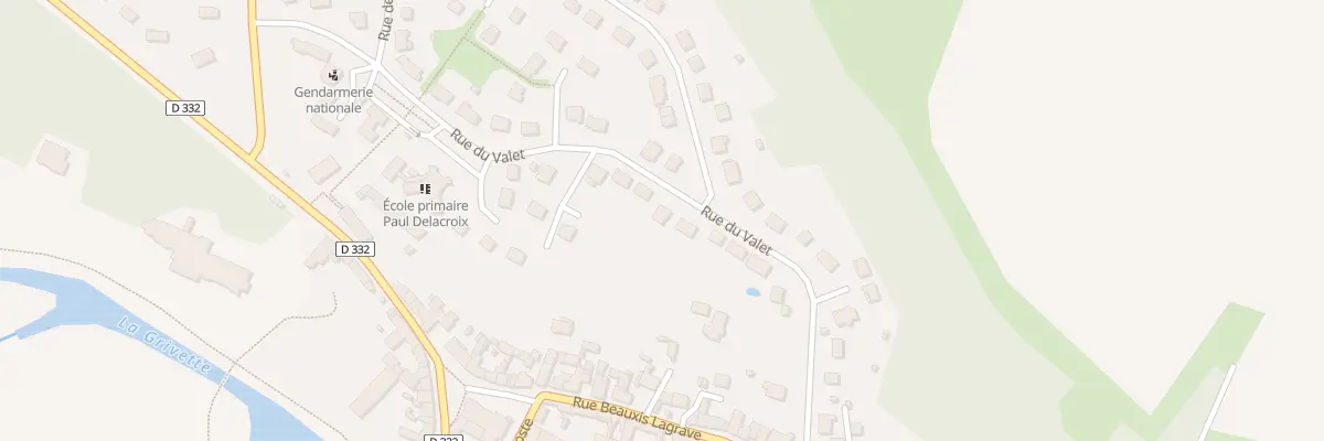 Plan du 15 Rue du Valet à Betz