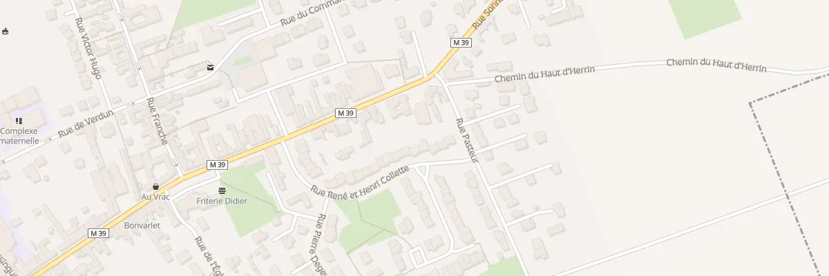 Plan du 33 Rue Collette à Allennes-les-Marais
