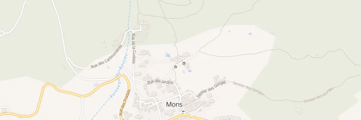 Plan du 5088 La Costete à Mons