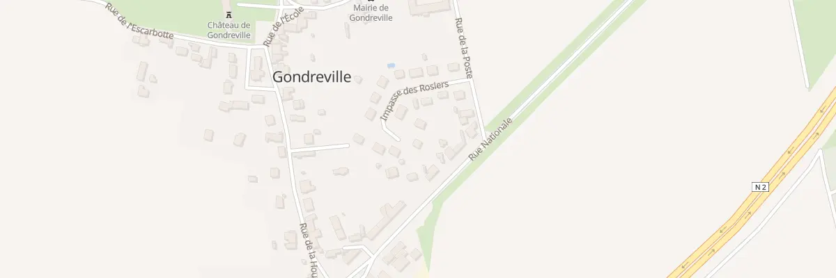 Plan du 13 Imp des Rosiers à Gondreville