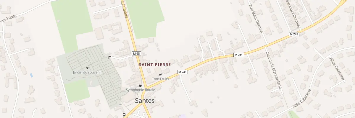 Plan du 31 Rue Marx Dormoy à Santes